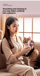 Pet UV Sterilization Spray Massage Comb