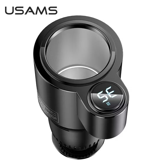 USAMS Digital Display Car Heating Cooling Cup