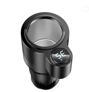 USAMS Digital Display Car Heating Cooling Cup