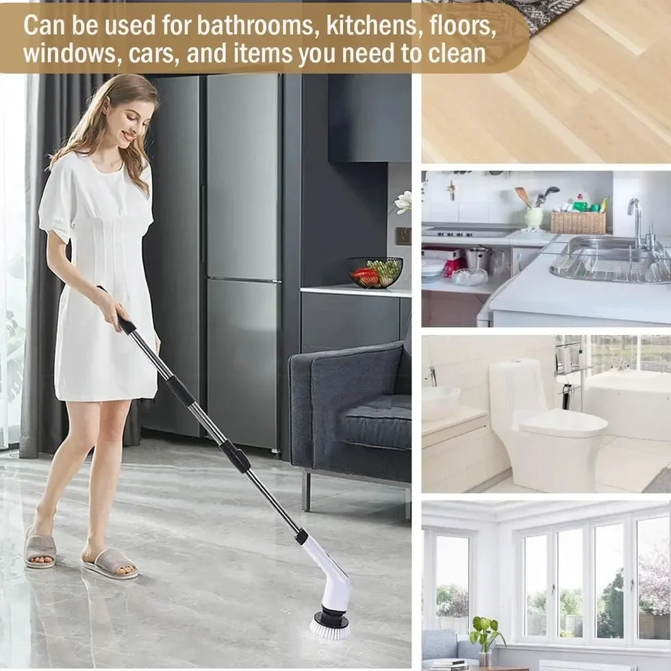 9-In-1 Multi-Function Electric Cleaning Brush
