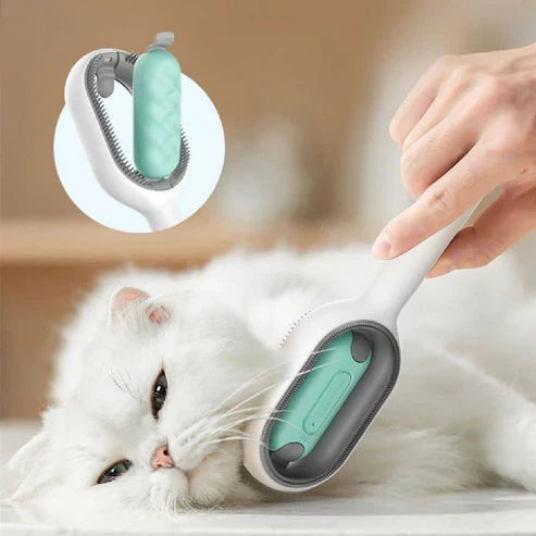 Pet Grooming Brush and Dematting Comb